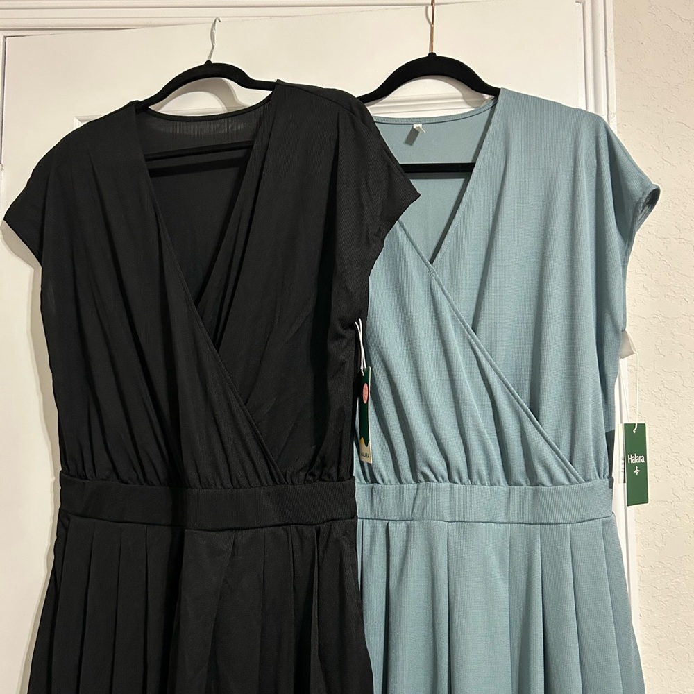 NWT 2 HALARA Jumpsuits! Women’s large